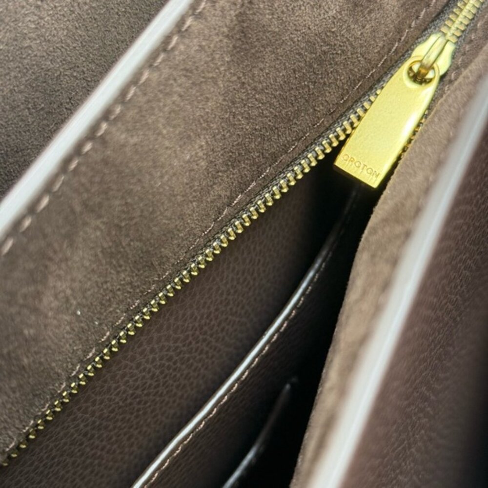 🆕 OROTON 🧿 NWT Emilia Tote Suede Bag, Chocolate Brown - Picture 14 of 16